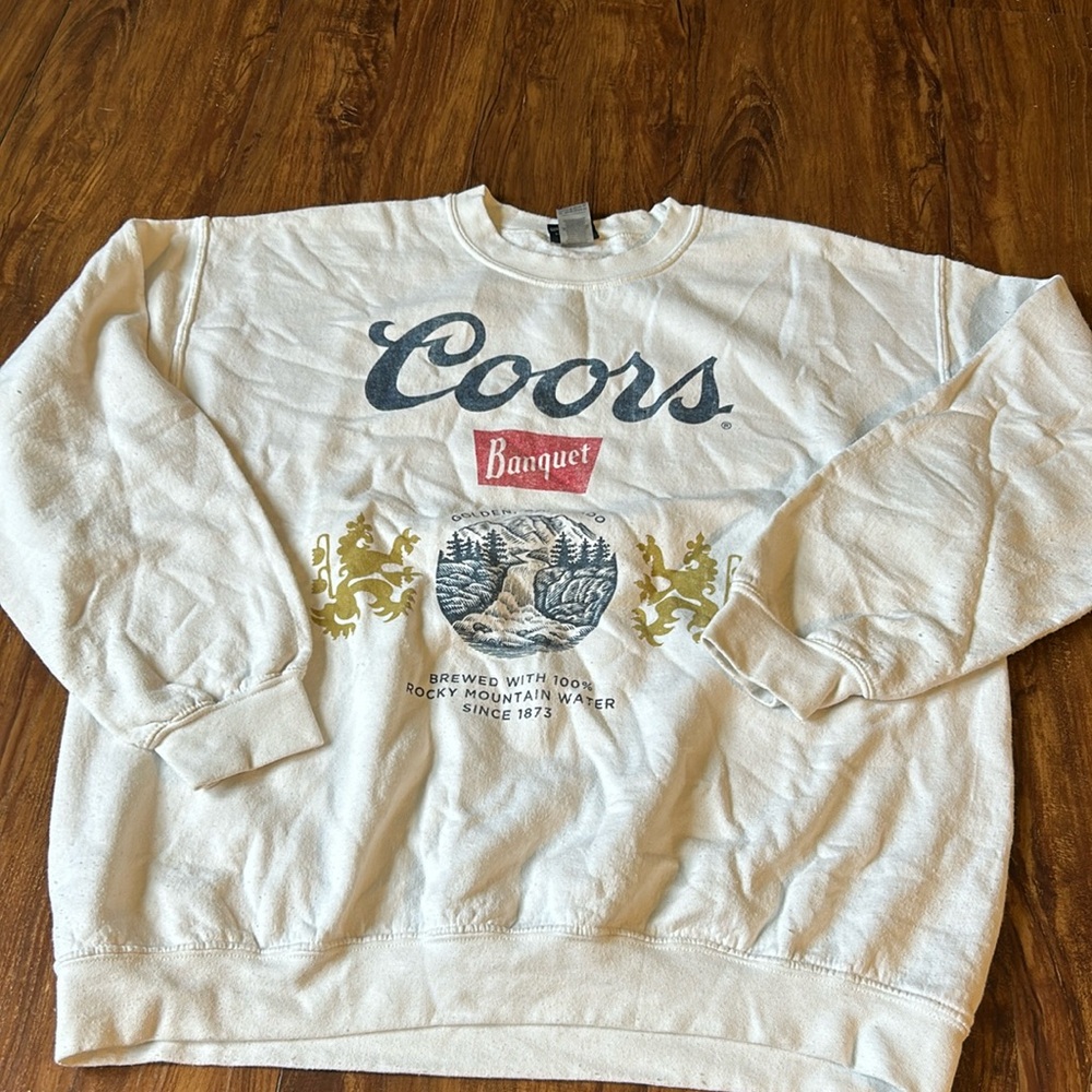 Coors banquet crew neck